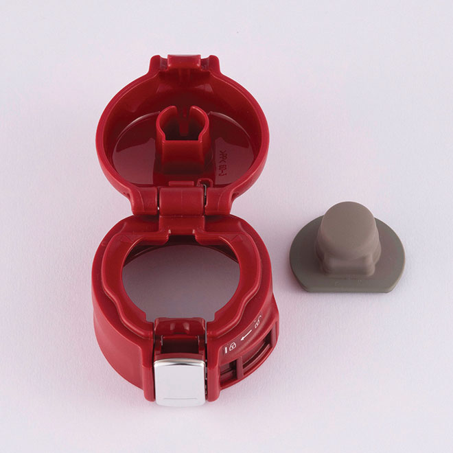 Stopper Cover Set (Red) for SM-SD (-RC) Clear Red **EXCLUDES STOPPER SET V0